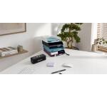 Lot de 4 corbeilles à courrier Exacompta Titane Combo Styli - Couleurs assorties