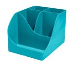 Multipot en organizer Exacompta Titanium Pen Wave assorti kleuren 5 compartimenten