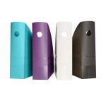 Lot de 4 porte-revues Exacompta Titane Mag-Cube couleurs assorties
