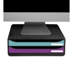 Module de classement Exacompta Titane Toolbox 2 tiroirs - Couleurs assorties