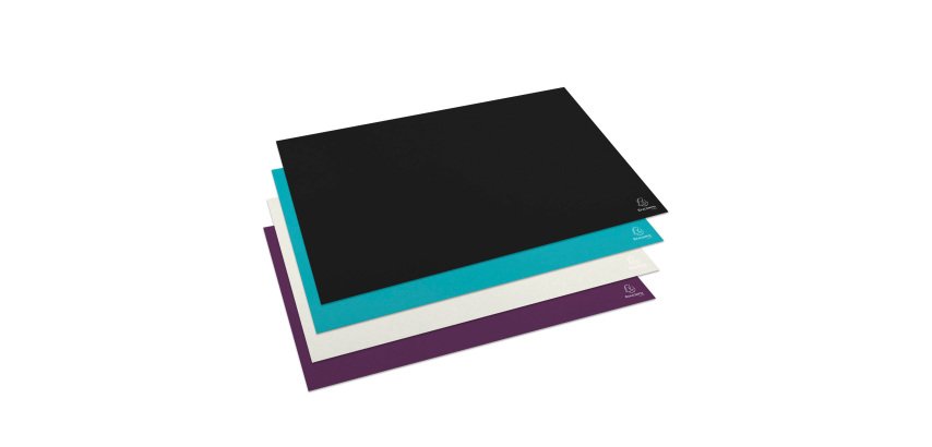 Sous-main Exacompta Titane en carton rigide 57,5 x 37,5 cm couleurs assorties
