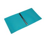 Classeur 4 anneaux polypropylène recyclé Exacompta Titane - Dos 3 cm couleurs assorties