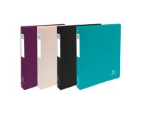 Recycled Polypropylene 4-Ring Binder Exacompta Titan - 3 cm Spine Assorted Colors