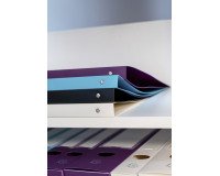 Recycled Polypropylene 4-Ring Binder Exacompta Titane - 1.5 cm Spine Assorted Colors