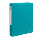 Boite de classement à pression polypropylène recyclé Exacompta Titane - Dos 4 cm couleurs assorties