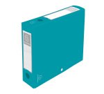 Boite de classement à pression Polypropylène recyclé Exacompta Titane - Dos 8 cm couleurs assorties