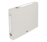 Boite de classement à pression polypropylène recyclé Exacompta Titane - Dos 4 cm couleurs assorties