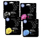 HP 953XL Pack 4 cartuchos originales (negro + 3 colores)
