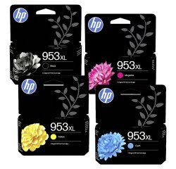 HP 953XL Pack 4 cartuchos originales (negro + 3 colores)