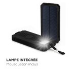 Externer Akku Mobility Lab 10000 mAh solar 10 W schwarz