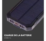Externer Akku Mobility Lab 10000 mAh solar 10 W schwarz