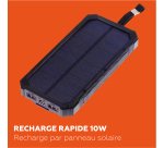 Externer Akku Mobility Lab 10000 mAh solar 10 W schwarz