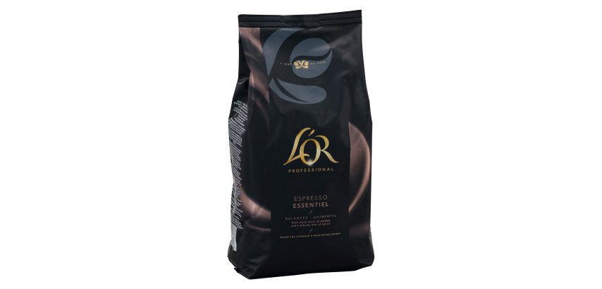 Café en grains L'Or Professional Espresso Essentiel Arabica et robusta - paquet de 1 kg
