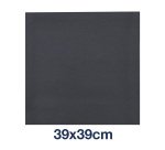 Tovaglioli Tork Dinner Textured 39 x 39cm – piegatura ¼ - nero - 50 unità