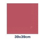 Tovaglioli Tork Dinner 39 x 39cm – piegatura ¼ - bordeaux - 150 unità
