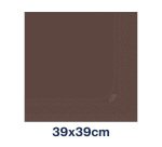 Tovaglioli Tork Dinner 39 x 39cm – piegatura ¼ - marrone - 150 unità