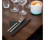 Tovaglioli Tork Lunch 33 x 33cm – piegatura ¼ - nero - 200 unità