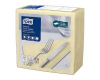 Tovaglioli Tork Dinner Textured 39 x 39cm – piegatura ¼ - champagne - 50 unità