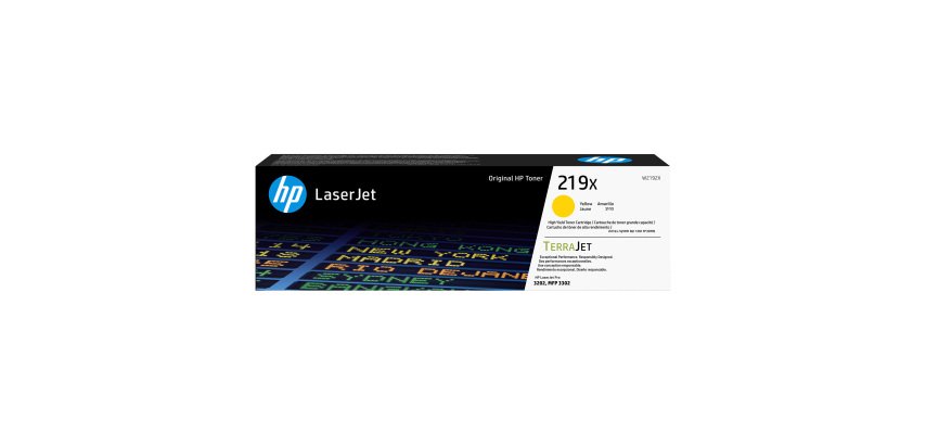 HP 219X cartouche haute capacité couleurs séparées pour imprimante laser