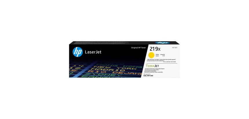 HP 219X cartouche haute capacité couleurs séparées pour imprimante laser