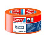 Cinta de revoco Tesa naranja 33m x 55 mm
