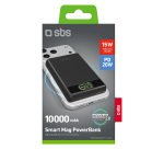SBS Power bank magnetico magsafe 10000 mah con display TFT 20W