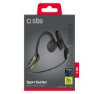 SBS Auricolari Wireless Bluetooth a Conduzione Ossea, Open-Ear, Neri