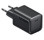 SBS Caricatore da Parete USB-C GaN 45W Mini, Nero