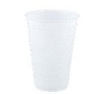 Vasos de plástico blanco 220 ml -Paquete de 100