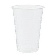 Vasos de plástico transparente 220 cc - Paquete de 100