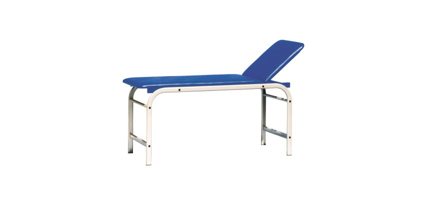 Lettino visita medica King blu