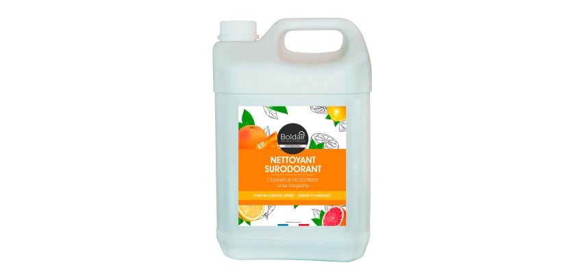 Nettoyant surodorant 2D Boldair jardin d'agrumes - Bidon de 5 L
