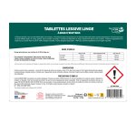 Lessive tablettes Spado - 160 lavages - Seau de 3,5 kg