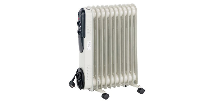 Radiateur bain d’huile 2500 W