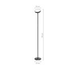 Led vloerlamp Full Moon - Cep - 30 W - Verstelbare kop
