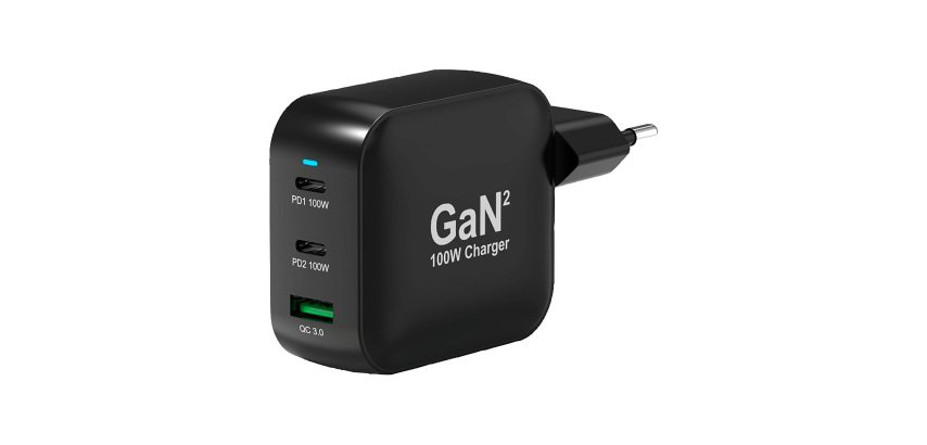 Chargeur mural GaN2 100 W USB-C & USB-A PORT
