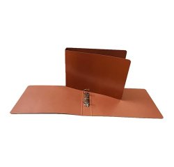 Carpeta cartón cuero Fabrisa Cuarto apaisado 2 Anillas 40mm