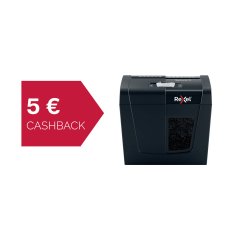 Destructeur Secure X6 - Coupe croisée P-4 - 6 feuilles - Rexel