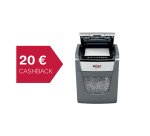Destructeur Rexel Optimum Auto+ 50X - Coupe croisée