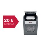 Destructeur Optimum Auto+ 50X - Coupe croisée P-4 - 50 feuilles - Rexel