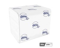 Papier toilette en paquet double épaisseur Kleenex 8408 - 36 x 200 feuilles