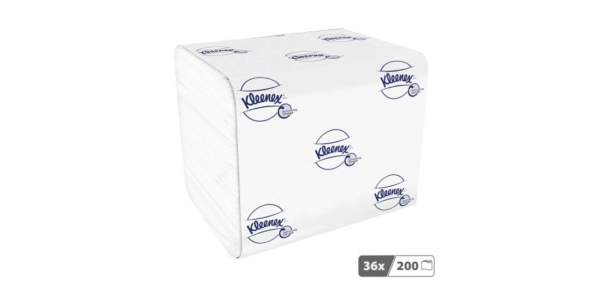 Papier toilette en paquet double épaisseur Kleenex 8408 - 36 x 200 feuilles