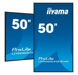 iiyama LH5060UHS-B1AG – 50" 4K UHD Professional Digital Signage Display