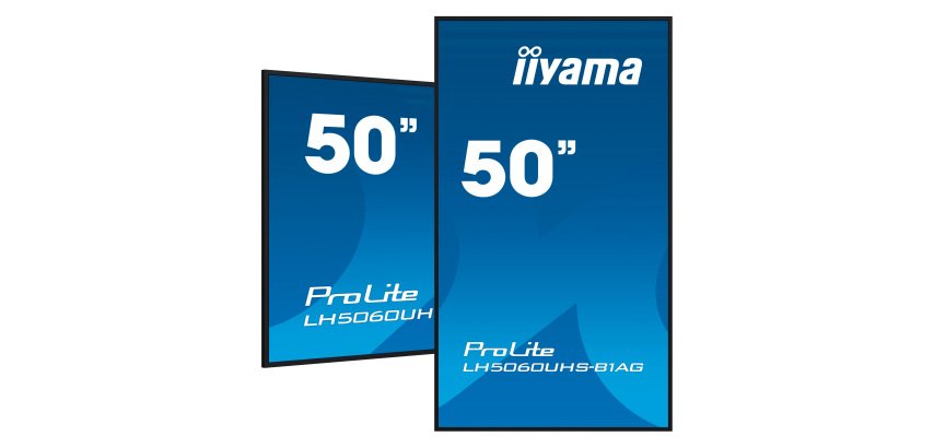 iiyama LH5060UHS-B1AG – Écran professionnel d’affichage dynamique 50" 4K UHD