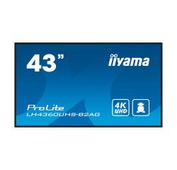iiyama LH4360UHS-B2AG – Écran professionnel d’affichage dynamique 43" 4K UHD