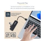 StarTech.com H5A4A-USB-HUB – Hub USB-A 4 ports USB 3.2 Gen 1