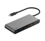 Belkin INC024HQSGY – USB-C 8-in-1 Hub mit 4K HDMI, 2,5 Gbit/s Ethernet und 100 W Power Delivery