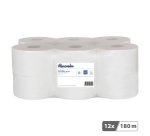 Toilet paper Mini Jumbo double layer Renovelar - 12 rolls of 180 m