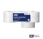 Papier toilette Maxi Jumbo simple épaisseur Tork T1 - 6 rouleaux de 650 m