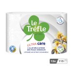 Toiletpapier vierlaags Ultra Care Le Trefle - 12 rollen van 115 vel